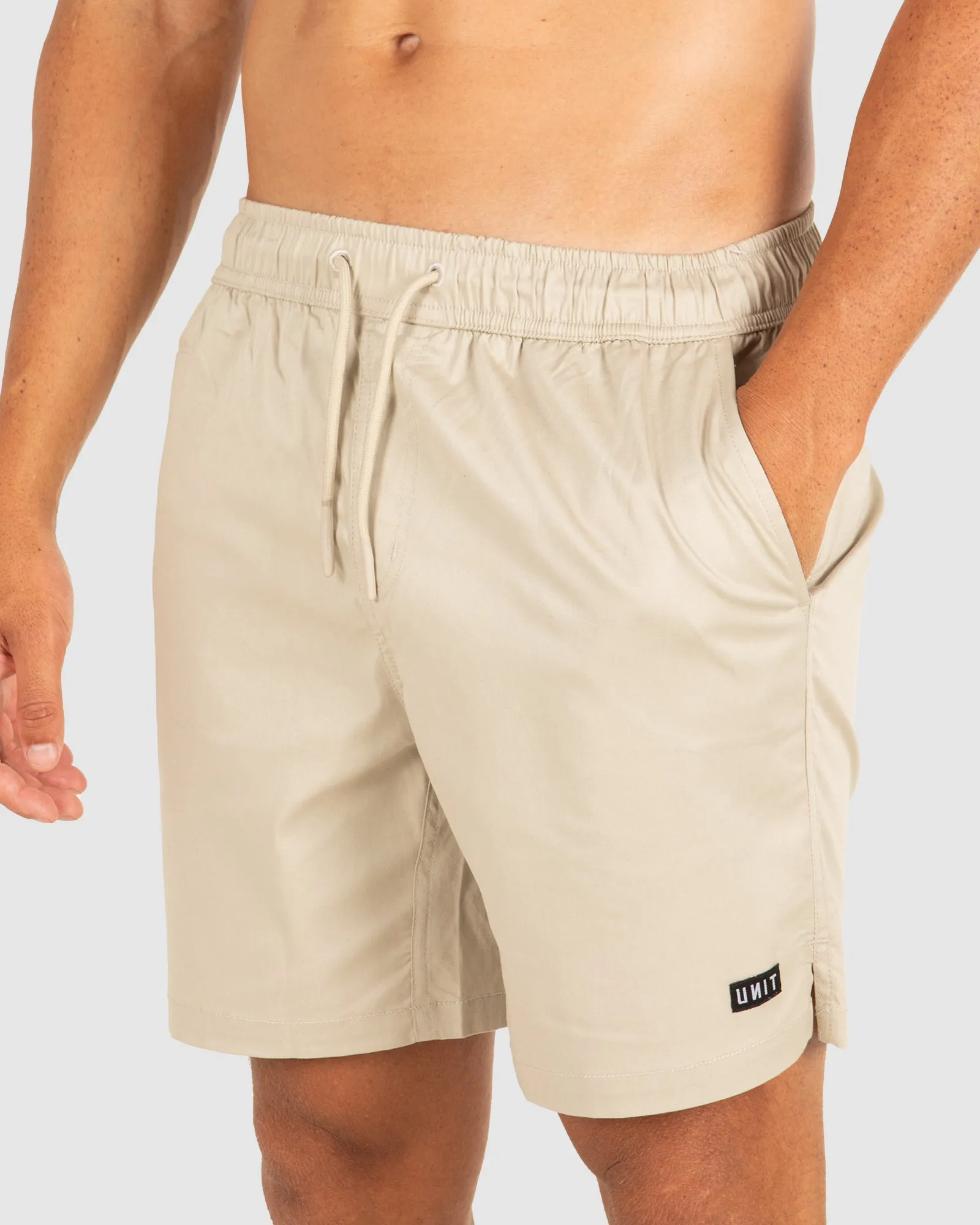 UNIT Daily Mens Acid Wash Shorts