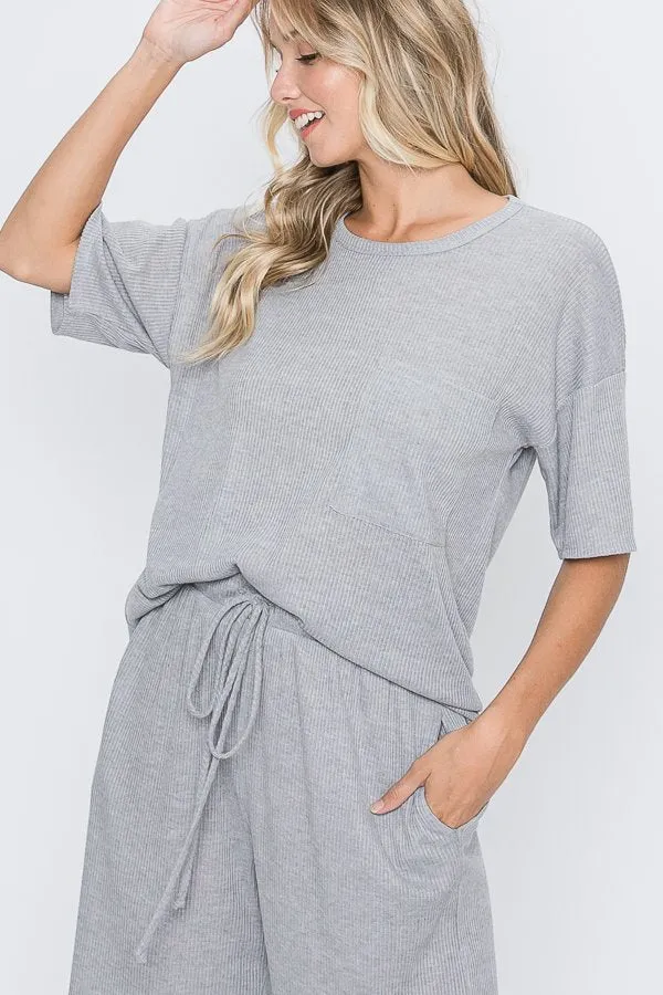 Urban Ribbed Crop Pant