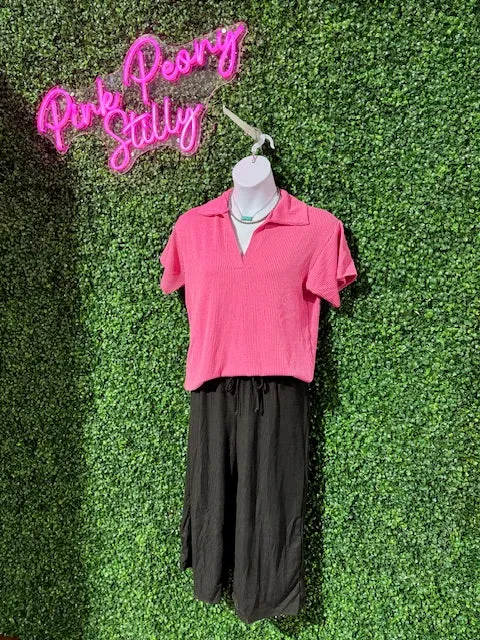 Urban Ribbed Crop Pant