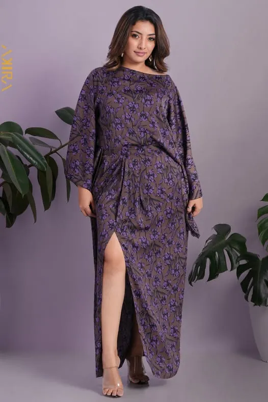 Valentine Party Wear Skirt | Kaftan, Bohemian Dress, Floral Dress, Boho Maxi Dress