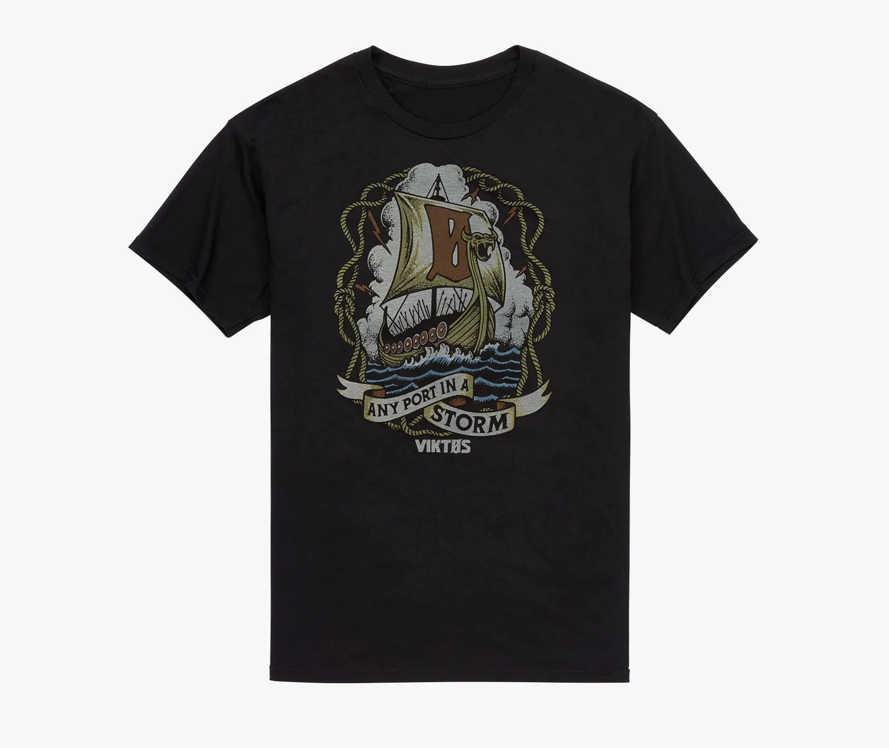 VIKTOS Any Port Tee Black