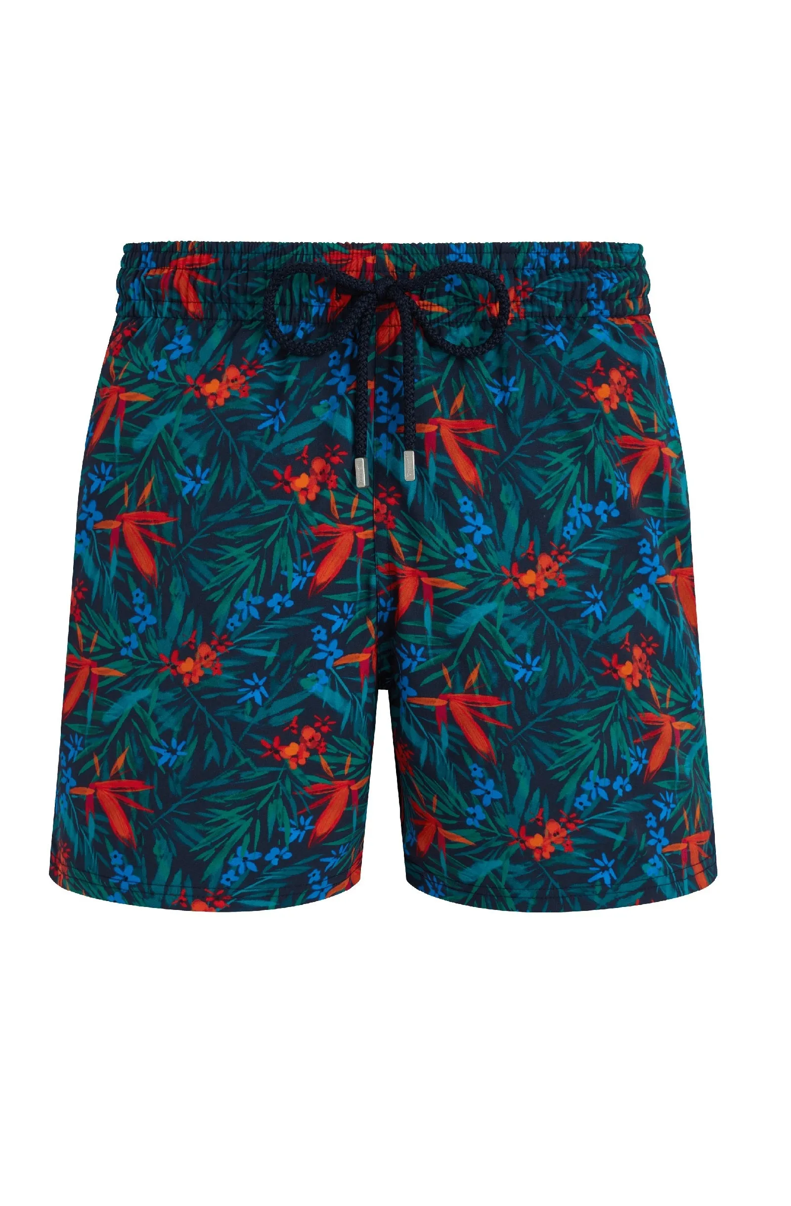 VILEBREQUIN Men Stretch Short Swim Shorts Tropical Flowers