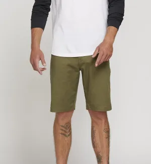Volcom Frickin Modern Stretch Shorts - Army