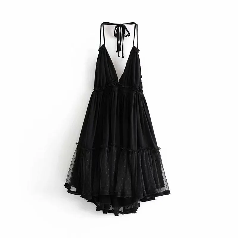 Weekend Getaway Stylish Linen Skater Dress