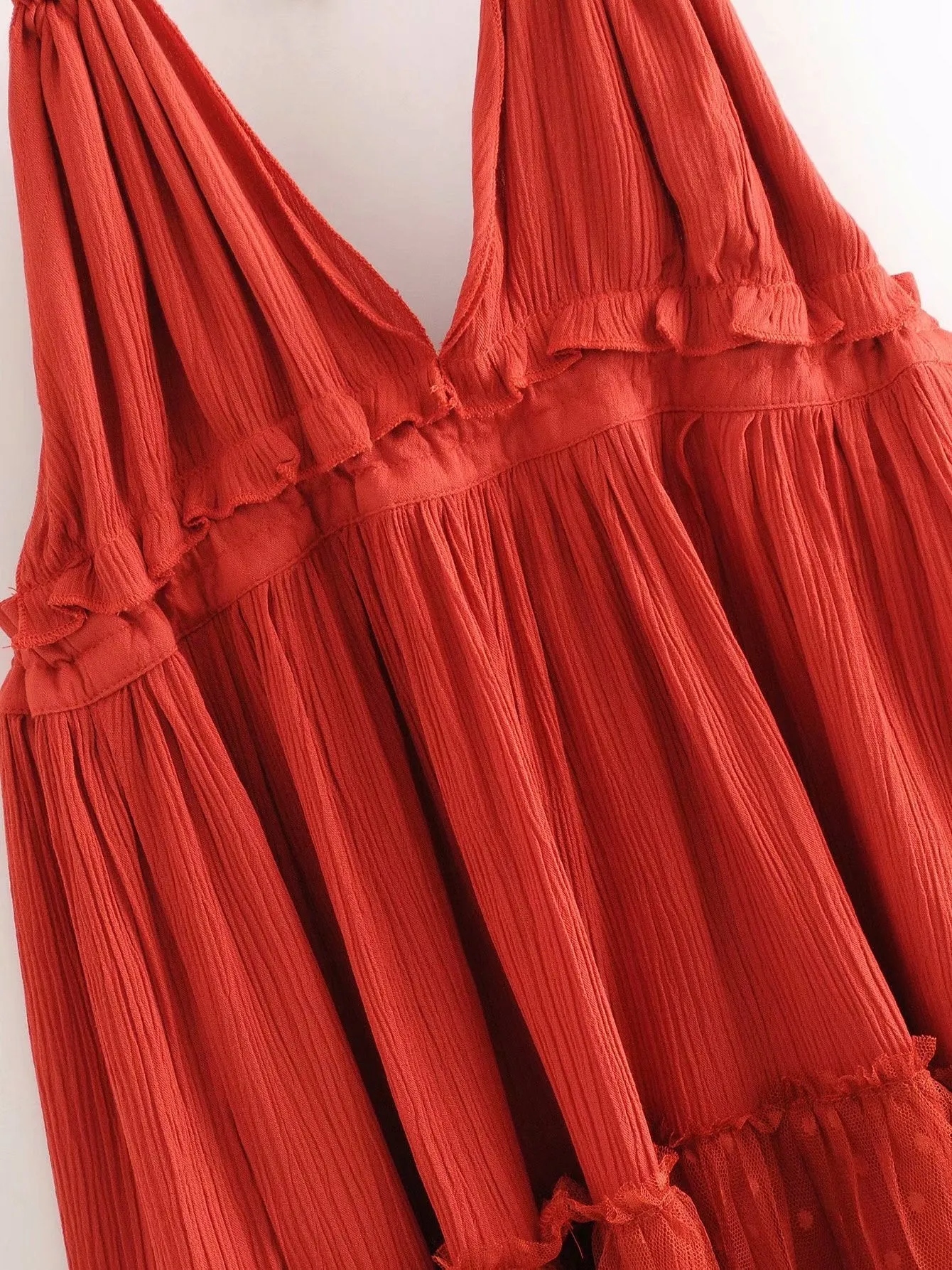 Weekend Getaway Stylish Linen Skater Dress