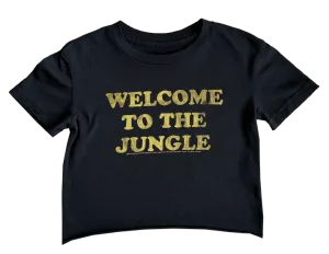 Welcome To The Jungle Crop Tee