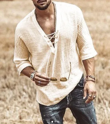 West Louis™ Summer Patchwork Short Sleeve Shirt