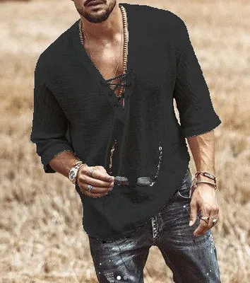 West Louis™ Summer Patchwork Short Sleeve Shirt