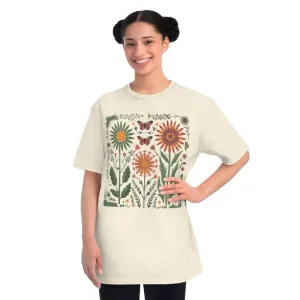 Whimsical Cottagecore Butterflies Tees in Soft Cotton