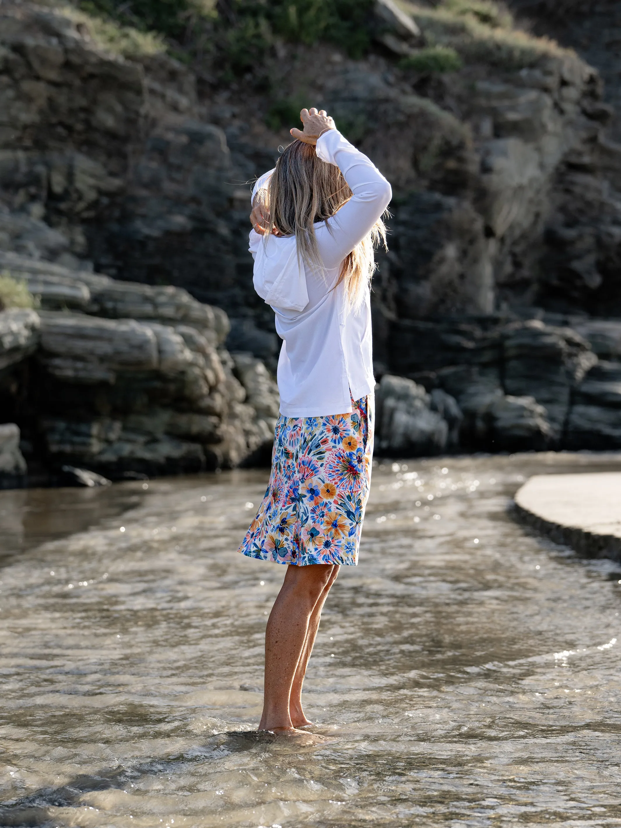 White | Sun Hoody