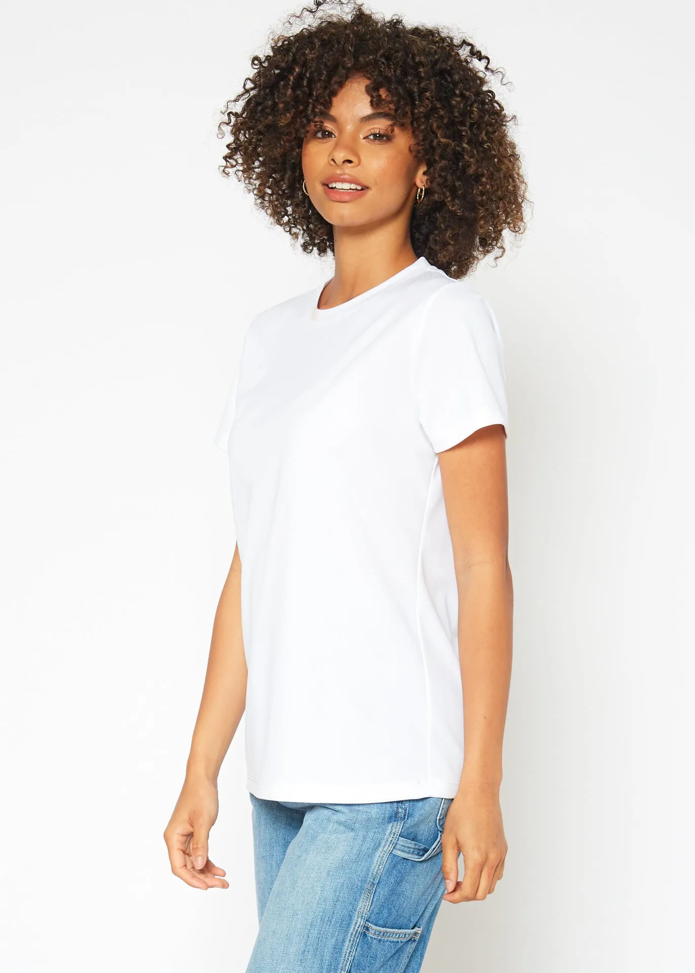 Women's Eco Friendly Reolite Tech T-shirt in White