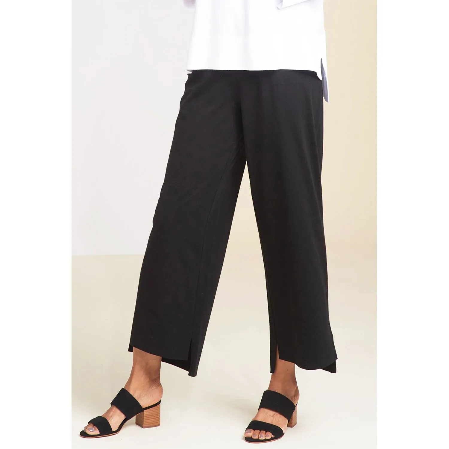 Women's Habitat Deep Hem Flood Pant Black