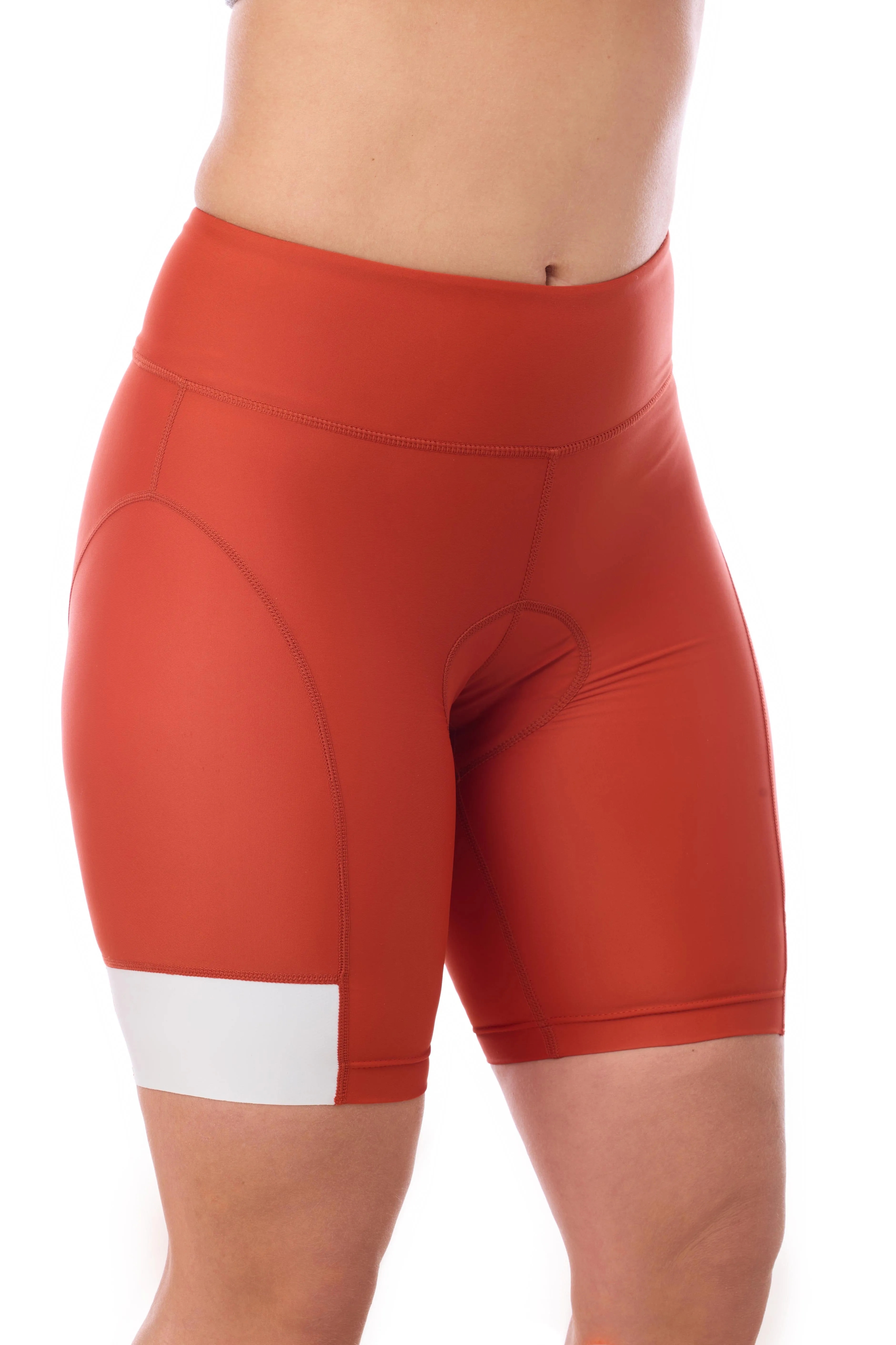Women's Wide Waistband Cycling Shorts with Gel Cushion - XXL (Final Sale)