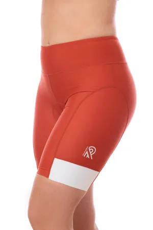 Women's Wide Waistband Cycling Shorts with Gel Cushion - XXL (Final Sale)