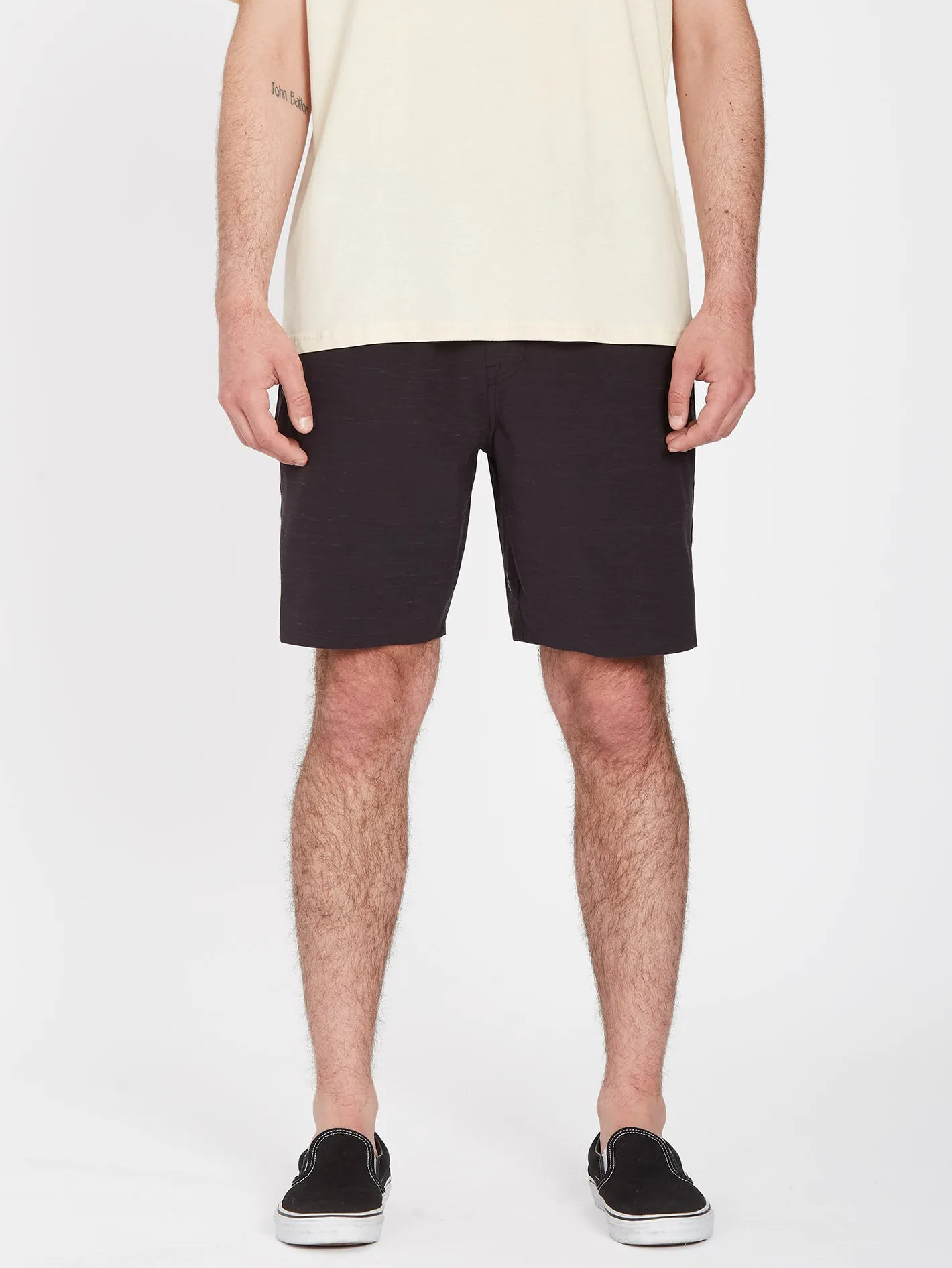 Wrecpack Hybrid 19" Shorts - BLACK