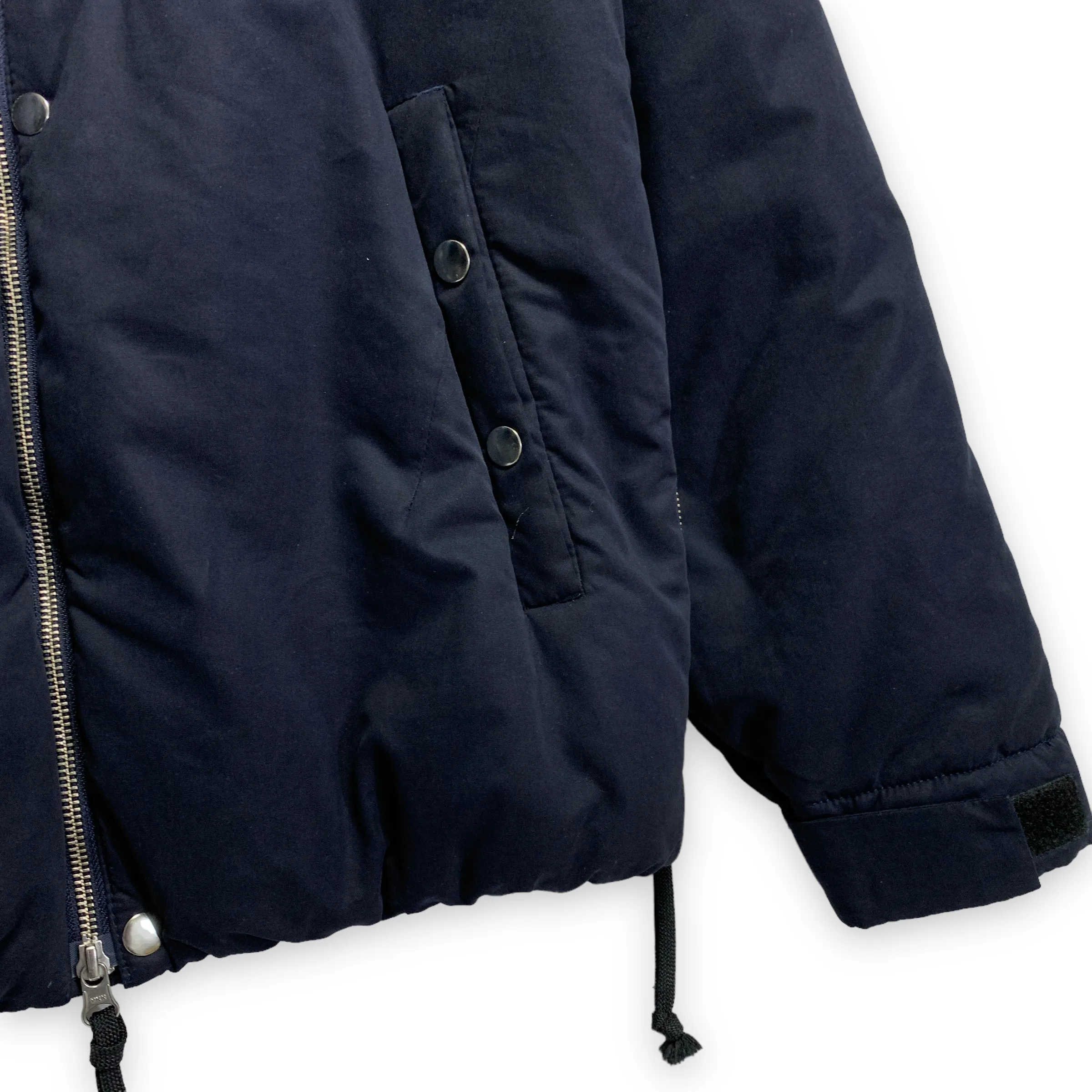 [XL] Number Nine Crest Logo Puffer Jacket Navy