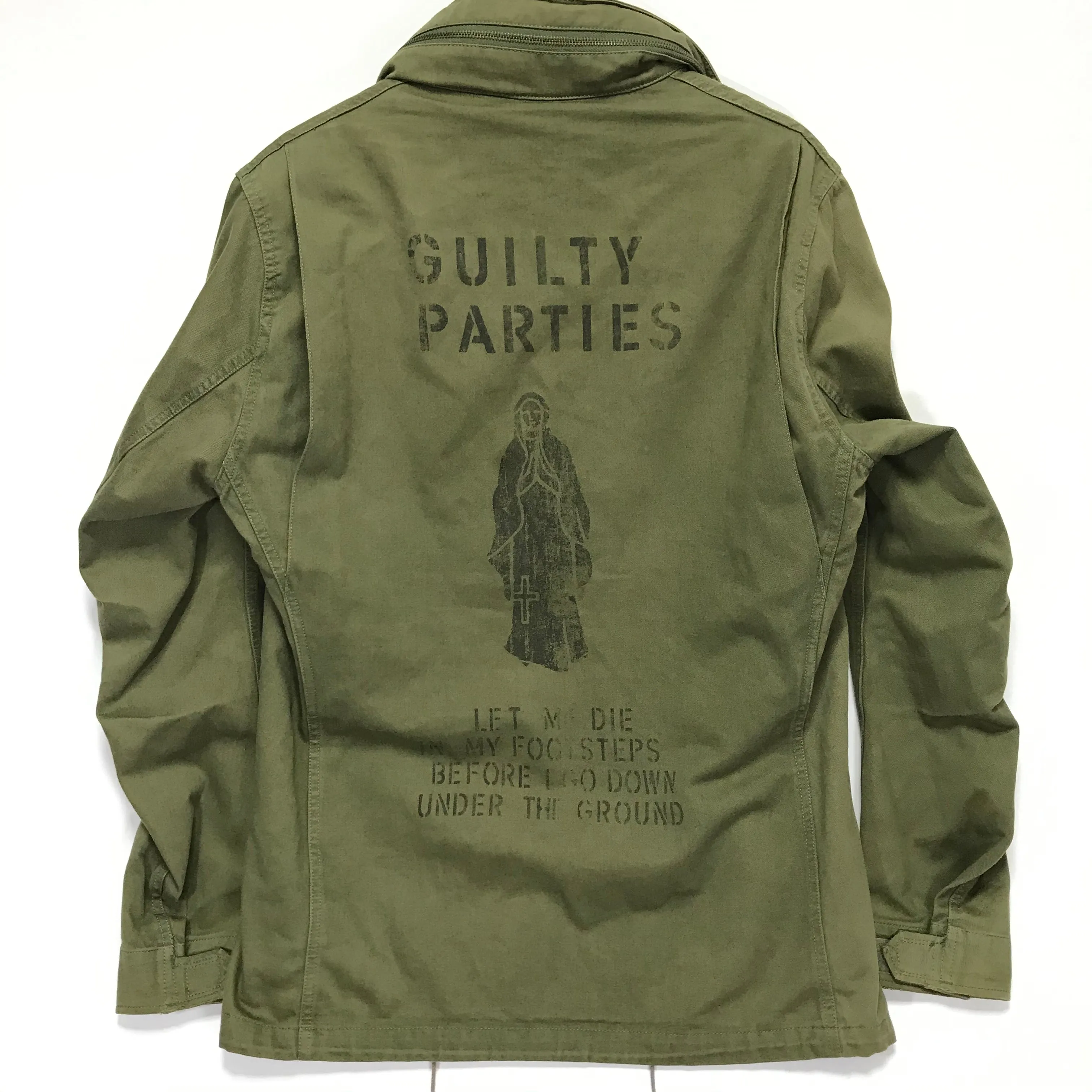[XL] Wacko Maria Guilty Parties M-65 Jacket Olive