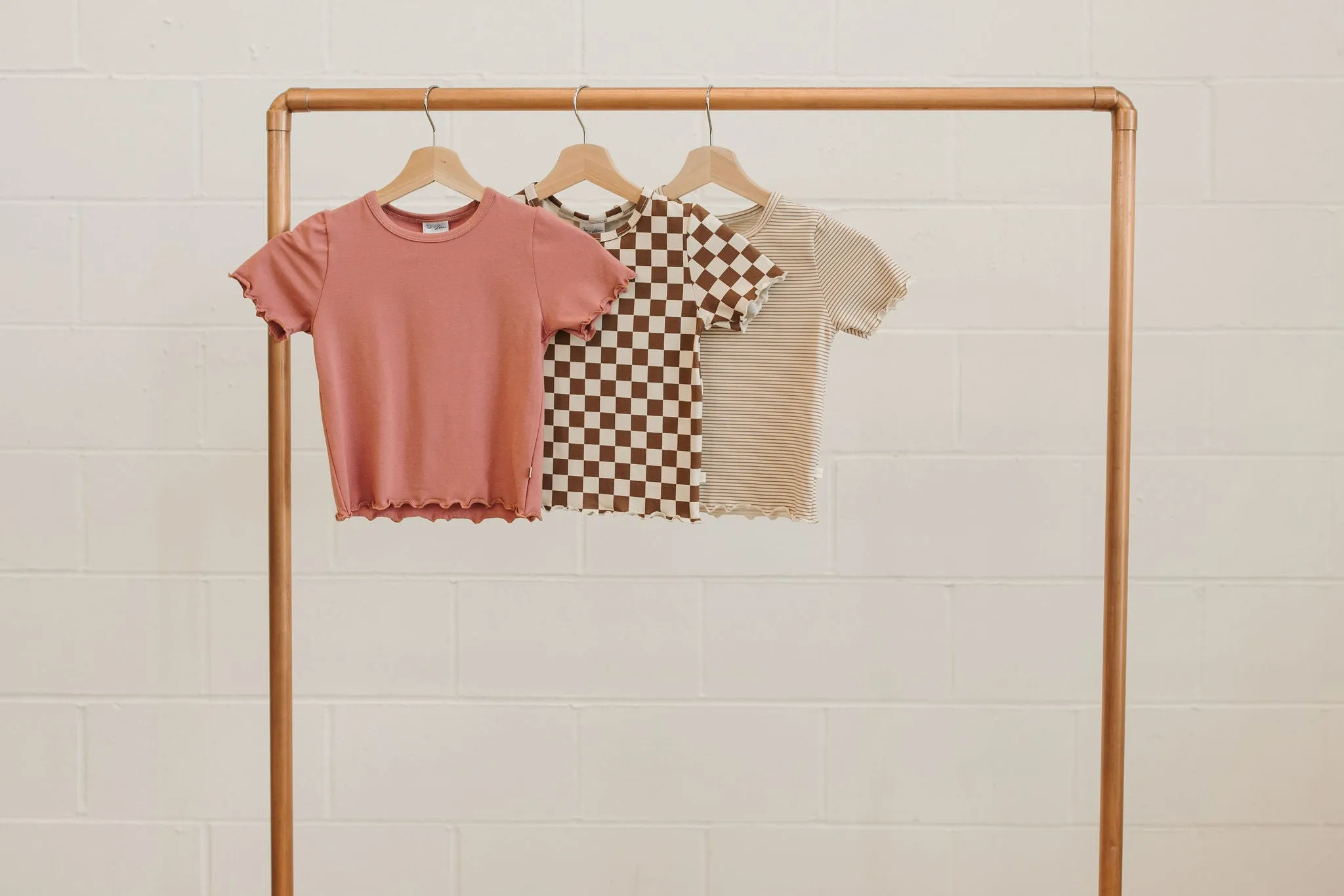 Youth Lettuce Hem Tee