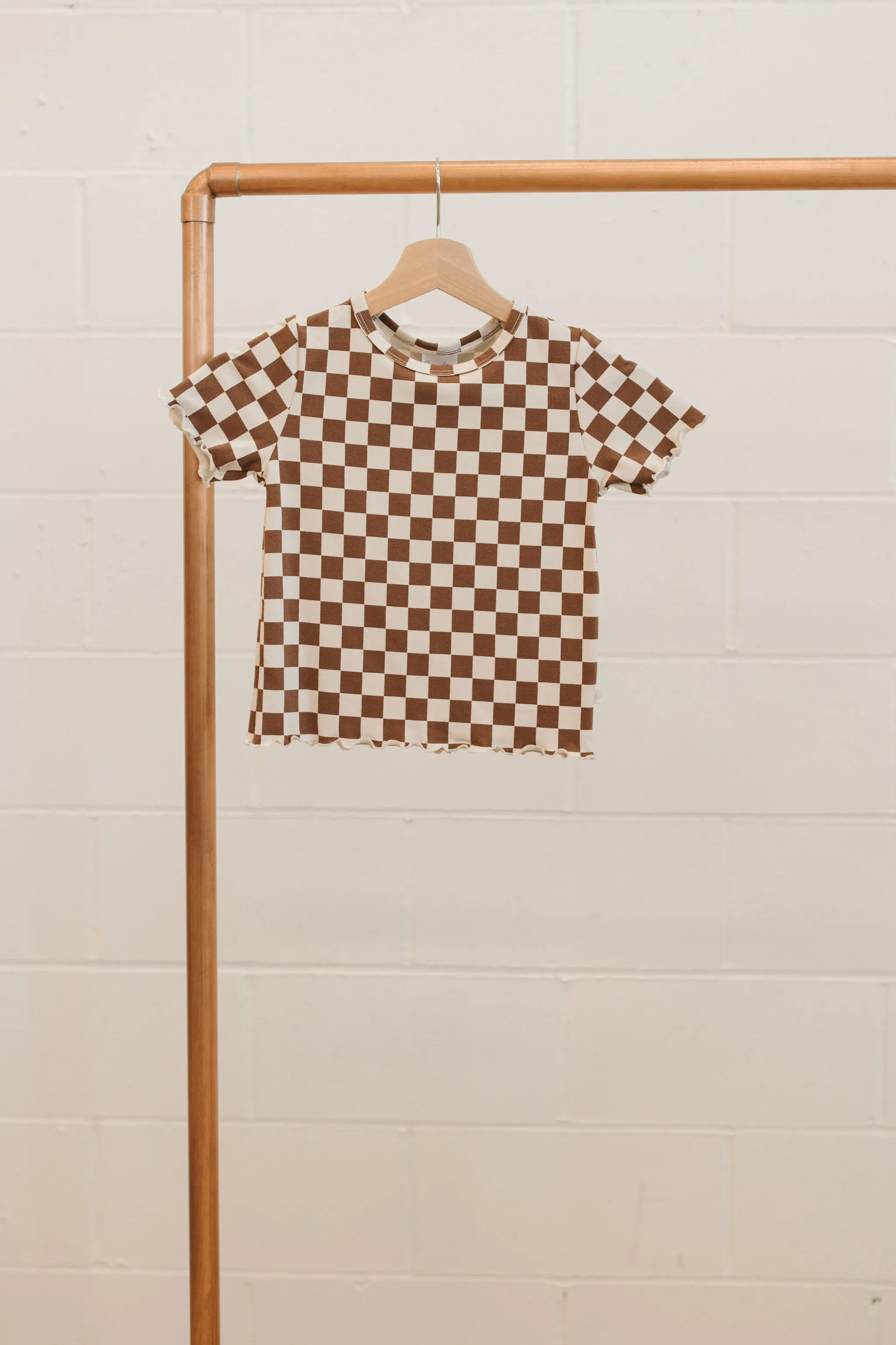 Youth Lettuce Hem Tee